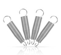 KESYOO Pedal Spring for Drum Hooks, 4 Pieces, High Tension, Anti-Corrosion Resistant Metal, Accessory for Bass Drum Pedal, Percussion Instrument, Professional Use