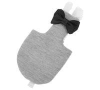 KESYOO Washable Parrot Flight Diaper Clothes with Padding, Xl Grey Bird Diaper Suit for African Parrots and Cockatiels, Comfortable Novelty Bird Costume for Outdoor Use