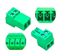 Keszoox Phoenix Connector Terminal Block,Phoenix Type Connector 3.81mm Male & Female 2Pin 4Sets (KS-3.81MF-2P-4)