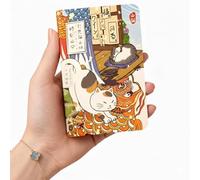 KetA Pretty Small Notebook for Women - Pocket Travel Journal, Small Cute Journal for Women, Mini Writing Journal, Time-Illuminated Mountain Festival