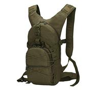 Ketamyy Military Backpack Camouflage Bicycle Casual Waterproof Multi-Pocket Durable Travel Tactical Hiking Trekking Climbing Sports Small Backpack 15L Men Women Bag Army Day Pack Army Green