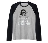 Ketanji Brown Jackson Looks Like Me KBJ Supreme Court Raglan Baseball Tee