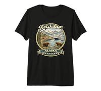 Ketchikan Alaska Totem Pole Ketchikan Family Trip Premium T-Shirt
