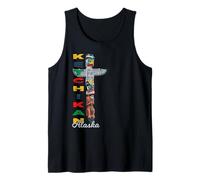 Ketchikan Alaska Totem Pole Native Art Souvenir Keepsake Tank Top