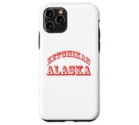 Ketchikan Alaska USA State Flag Souvenir Case for iPhone 11 Pro