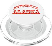 Ketchikan Alaska USA State Flag Souvenir PopSockets PopGrip for MagSafe