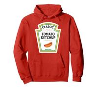 Ketchup 2026 Halloween Matching Costume Mustard Mayonnaise Pullover Hoodie