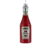 Ketchup Bottle Glass Christmas Ornament by Kurt Adler