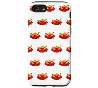 Ketchup Dino Nugget Apocalypse Funny Dinosaur Chicken Nugget Case for iPhone SE (2020) / 7/8