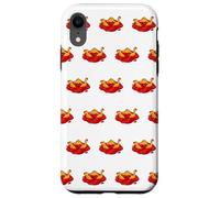 Ketchup Dino Nugget Apocalypse Funny Dinosaur Chicken Nugget Case for iPhone XR