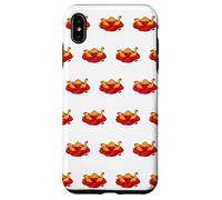 Ketchup Dino Nugget Apocalypse Funny Dinosaur Chicken Nugget Case for iPhone XS Max