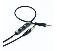 KetDirect Replacement Cable Remote volume & Microphone For for B&W Bowers & Wilkins P5 P7 headphone & apple iphone itouch ipad Samsung and some Android phone