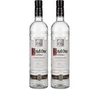Ketel One| 40% vol | 70 itrus | Crisp & Sophisticated | Crafted in a Copper Pot Still | Long Finish | Premium 70cl (Pack of 2)