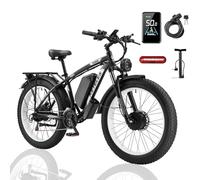 KETELES K800 electric bike Dual motor e-bike 48V 23AH battery 21 Speed