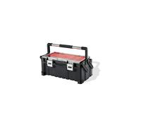 Keter 17187311 Tool Box Including Assorted Master Pro Series Cantilever Tool Box 22 Inches Plastic Red