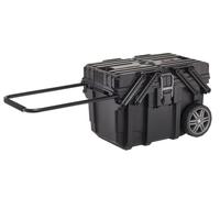 Keter 17203037 KET17203037 Wheeled Job Box Black, 57 Litre