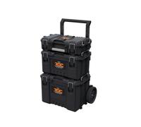 Tool Cases Set Tool Boxes Set 110-litre up to 80 kg Black Keter