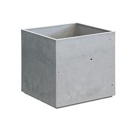 Keter 2L Beton Cube Light Grey Plant Flower Pot - 13cm