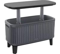 Keter 56 Litre Cooler Bevy Bar And Serving Station Black