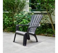 Keter Adirondack Graphite Resin Deck Chair