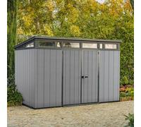 Keter Artisan Resin 2 Door Shed With Floor & 8 Windows