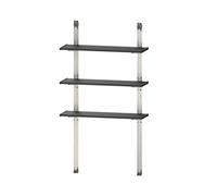 Keter Black 3 Shelf Steel Shelving Unit (H)1800mm (W)970mm