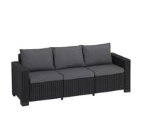 Keter California 3 Seater Sofa - Grey