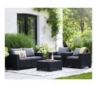 Keter California 4 Seater Set Graphite