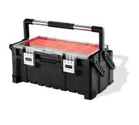 Keter 17187311 Tool Box Including Assorted Master Pro Series Cantilever Tool Box 22 Inches Plastic Red