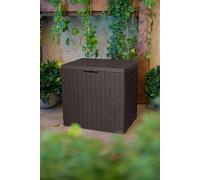 Keter City 113L Storage Box - Brown