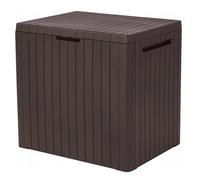 Keter City 113L Storage Box - Brown