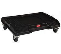 Keter “connect” system toolbox on wheels 55.7 x 43.7 x 16.4 cm black