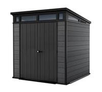 Keter Cortina 7x7 Modern & Weatherproof EVOTECH™ Material Double Doors Grey 228 x 223 x 252 cm