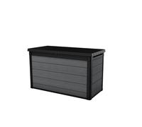 Keter Cortina Cushion Box 200, 757L Storage Space, External Dimensions: 151.7 x 72.5 x 90 cm, Weatherproof, Waterproof, Evotech Material