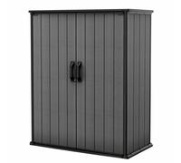 Keter Darwin 1400L Vertical Shed - Dark Grey
