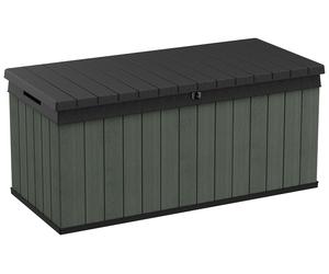 Keter Darwin 454L Outdoor Garden Storage Box - Green