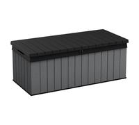 Keter Darwin 380L Outdoor Garden Storage Box - Grey