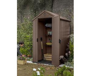 Keter Darwin Shed 4X4 Brown Brown