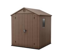 Keter 252003 Darwin Shed Brown 6 x 6ft Garden Outdoor Storage KET252003