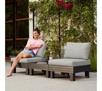 Keter Elements Matt Grey 2 Seater Modular Balcony Set