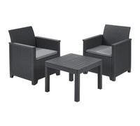 Keter Emma Balcony Set - Black