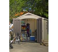 Keter Garden Storage Shed Factor 86 (8x6) Beige 211248