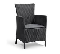 Keter Garden Armchair 60X62X89 Cm Graphite Grey