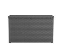 Keter Java 220 Grey 870L Resin 5X3Ft Garden Storage Box - Graphite