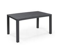 Keter Julie Plastic Graphite Rectangular Dining Table