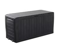 Keter Marvel+ 270L Garden Storage Box - Grey