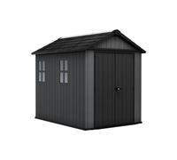 Keter Newton Plus 7.5x9ft - Grey, All Weather Resistant, Easy to Clean