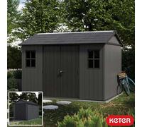 Keter Newton Plus 7Ft 6" X 11Ft 5" (2.3 X 3.5M) Storage Shed With Front Entry