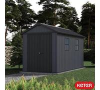 Keter Newton Plus 7Ft 6" X 11Ft 5" (2.3 X 3.5M) Storage Shed With Front Entry