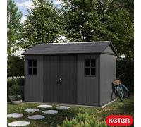Keter Newton Plus 7Ft 6" X 11Ft 5" (2.3 X 3.5M) Storage Shed With Side Entry